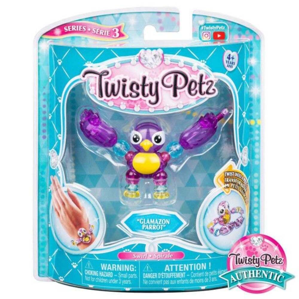 Twisty Petz Series 3 Glamazon Parrot Swirl Bracelet